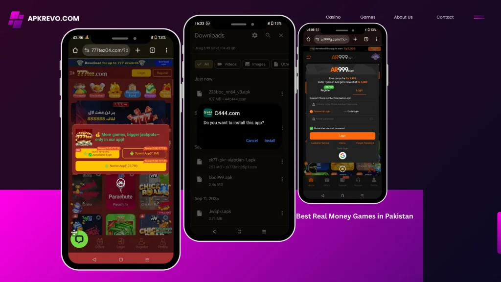 Best Real Money Games in Pakistan