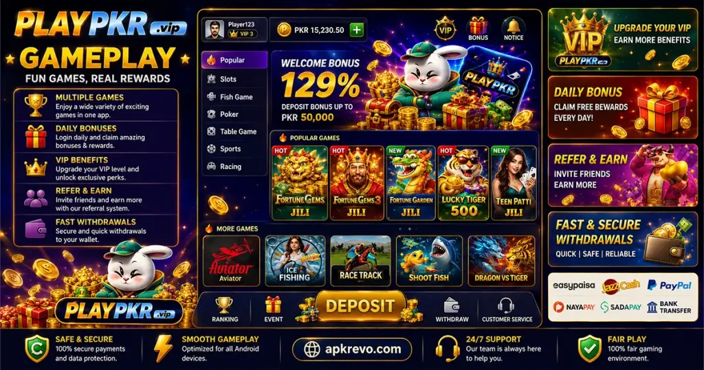 PlayPKR Game